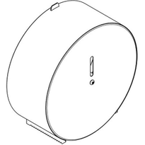 Podajnik natynkowy na dużą rolkę papieru