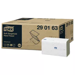 Papierhandtuch ZZ Tork 2-lagig 3750 Stück weiche weiße Zellulose