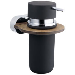 Stojanový mydlový dávkovač Bisk BERGEN značka + HPL materiál + keramika