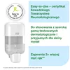 Dozownik do mydła Tork 565200 S5 mini, białe ABS – łatwość obsługi, właściwości pielęgnacyjne