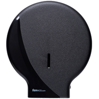 Elegancki pojemnik na rolki papieru toaletowego JUMBO Faneco DARK do publicznych WC