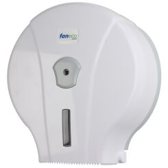 Contenedor de papel higiénico Faneco POP Midi de plástico blanco