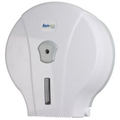 Dispensador de papel higiénico Faneco POP S, plástico ABS blanco