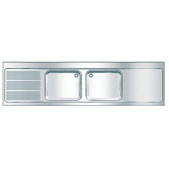 Lavabo de cocina 700 x 1000 x 2600 mm Franke