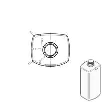 Butelka do dozownika płynu dezynfekcynego