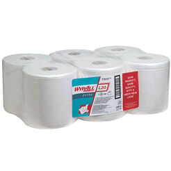 Papierové utierky na centrálny dávkovač Kimberly Clark WYPALL L20 EXTRA 2 vrstvy celulóza biele