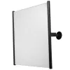 Lustro uchylne dla niepełnosprawnych Faneco, stal kolor czarny
