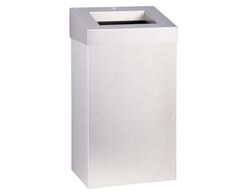 Mülleimer 45 Liter MERIDA STELLA mattes Stahl