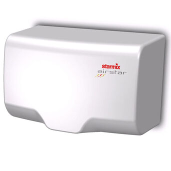 Vandal proof hand dryer white Starmix XT 1000