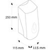 Dozownik mydła w płynie MERIDA TOP o pojemności 800 ml