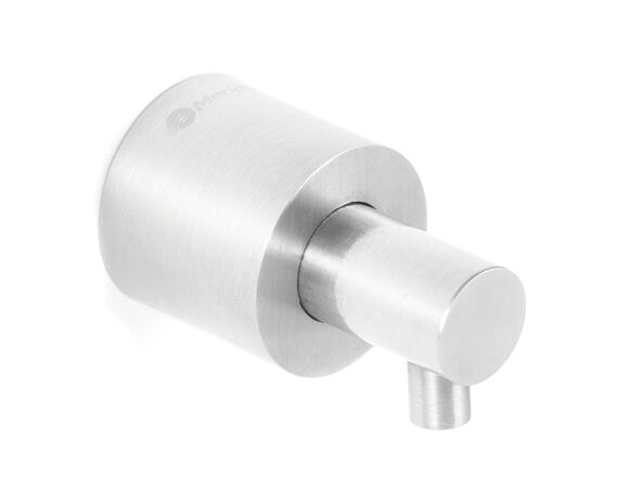 Dispensador de jabón líquido de pared Merida de 1 litro, acero mate