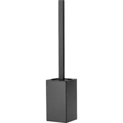 Freestanding toilet brush with container MOKKO black