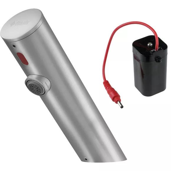 Baterie umyvadlová bez regulace teploty Deante Sense 3/8 nerezová ocel matná, 4xAA