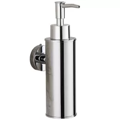 Nástěnný kulatý dávkovač mýdla Faneco SYDNEY chrome
