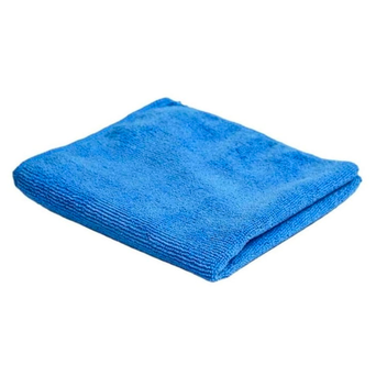 Microfiber cloth 40 x 40 cm blue