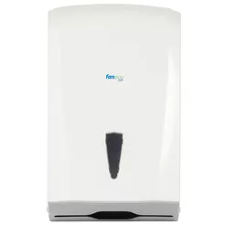 ZZ Towel Dispenser Faneco, POP M white ABS plastic