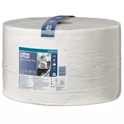Papierhandtuchrolle Tork für mittlere Verschmutzungen 2-lagig 510 m weiße Zellulose + Altpapier