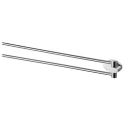 Toallero de baño de doble brazo SIDE Bisk