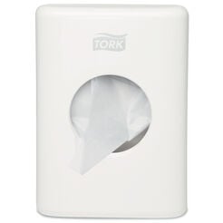 Držák na hygienické sáčky Tork, bílý ABS plast