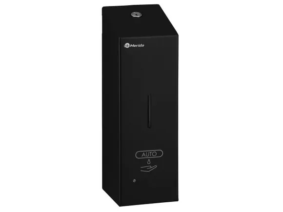 Dispensador automático de jabón espumoso Merida STELLA Black Line 800 ml, acero color negro