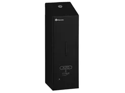 Dispensador automático de jabón espumoso Merida STELLA Black Line 800 ml, acero color negro