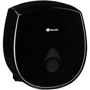 Toilet paper dispenser Merida COMO black plastic