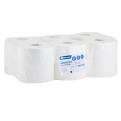Toaletný papier Merida Top 12 roliek 2 vrstvy 120 m priemer 19 cm biela celulóza