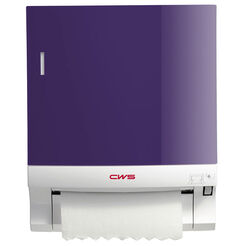 Dispensador de toallas de papel en rollo CWS boco plastik violeta