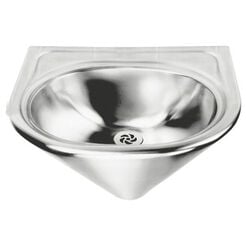 Umywalka nerezová vandaloodolná KWC Heavy Duty 450 × 280 × 400 mm
