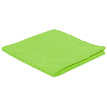 Microfiber cloth 40 x 40 cm green.