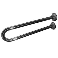 Soporte de lavabo para personas con discapacidad Faneco ⌀ 25 mm, 70 cm, acero inoxidable pulido