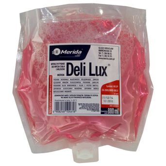 Jabón en espuma Merida Deli LUX recambio de 0.88 litros