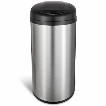 Automatic trash can 49 l Ninestars stainless steel