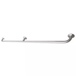 Rovná madlo pre seniorov a osoby so zdravotným postihnutím Faneco ⌀ 32 mm 140 cm, matná nerezová oceľ