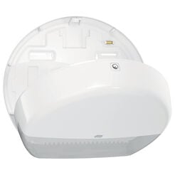 Držiak na toaletný papier Jumbo Tork, biele ABS plast