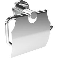 Držiak na papier s klapkou JAŠMIN nástenný, chróm