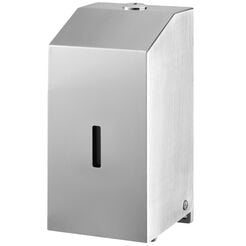 Dispensador de jabón líquido Bisk MASTERLINE 500 ml, acero inoxidable mate