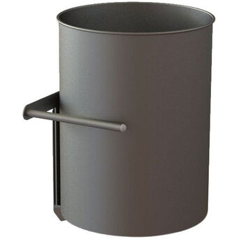 Under counter waste bin with regulation 30 l Merida stainless steel 
