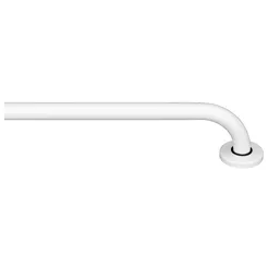 Soporte recto para personas con discapacidad Faneco ⌀ 32 mm, 160 cm, acero color blanco