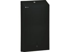 Papiertuchspender Merida STELLA Black Line, schwarzem Stahl