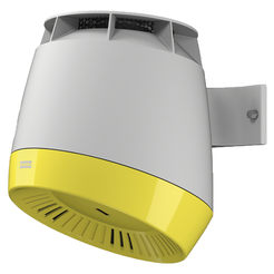 Schwimmbad-Haartrockner KWC 1300 W, gelbes ABS-Material