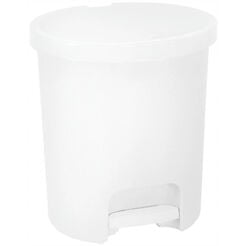 Odpadkový kôš 25 litrov Curver, biely plast