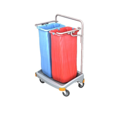 Carro de basura doble de 2 x 70 litros TSO-0017 Splast