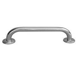 Einfache Badewannenstütze Faneco ⌀ 32 mm, 70 cm, poliertes Edelstahl