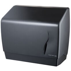 Paper towel dispenser ZZ Bisk MASTERLINE, black ABS plastic