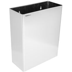 Wall-mounted waste bin 23 liters Faneco, brushed stainless steel