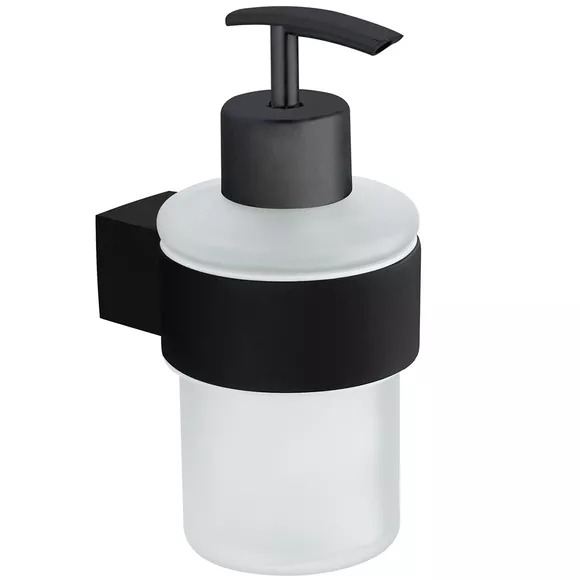 Wandseifenspender Faneco SYDNEY Schwarz