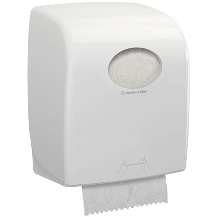 Pojemnik na ręczniki papierowe w rolce Kimberly Clark AQUARIUS plastik biały