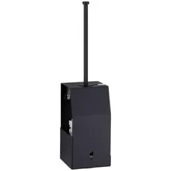 Kartáček na WC s držákem Merida STELLA Black Line ocel černá