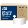 Papier toaletowy Jumbo T1 Tork 110273 Premium 2 warstwy 360 m średnica 26 cm biała makulatura